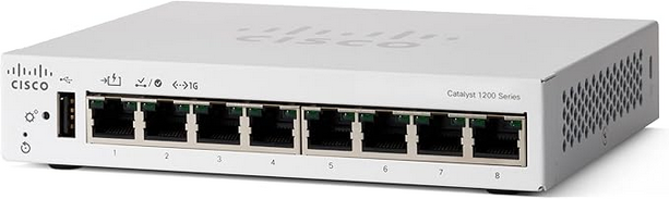 Cisco Catalyst 1200-8T-D Smart Switch-SSH and Radius Configurations